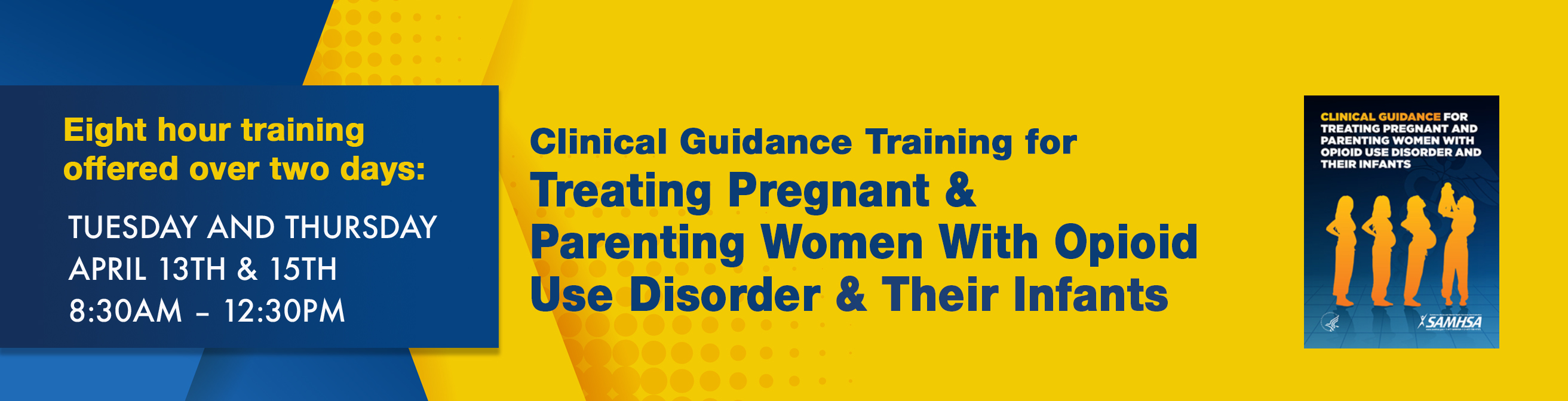 Clinical Guidance Training for Treating Pregnant & Post-Partum Women With Opioid Use Disorder & Their Infants