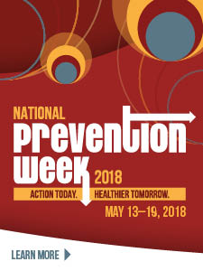 National Prevention Week - document screenshot