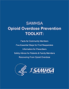SAMHSA Opioid Overdose Prevention Toolkit - report cover screenshot