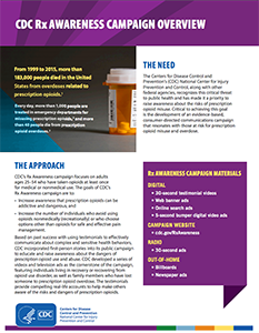 CDC Rx Awareness Overview - document screenshot