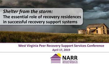Shelter from the storm: The essential role of recovery residencesin successful recovery support system